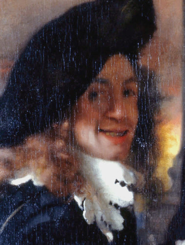 Retrato grabado de Vermeer