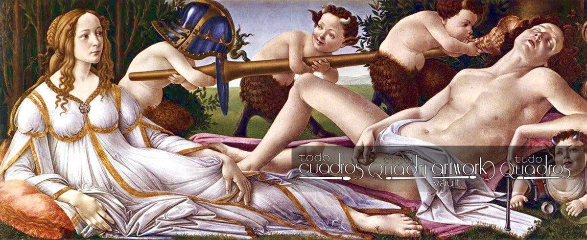 Venus y Marte, Botticelli